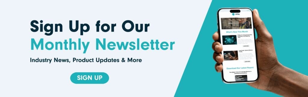 Sign up for our monthly newsletter to access industry news and product updates.