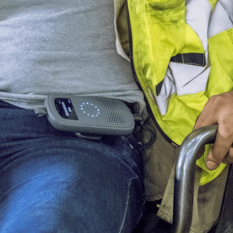 Wearing RelayX on belt