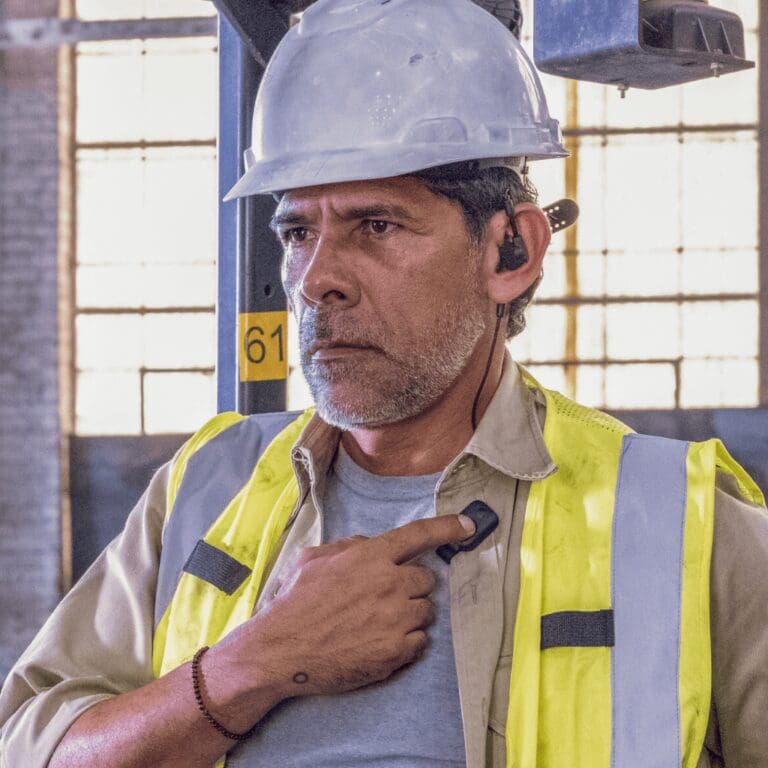 Talking into Hidden Wire Mic & Controller