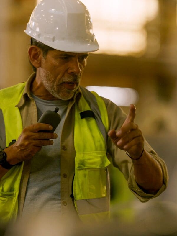 A Spanish speaking employee using RelayX and TeamTranslate™