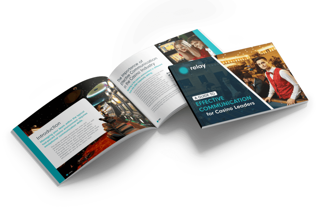 A cover of our Communication Guide for Casino Leaders