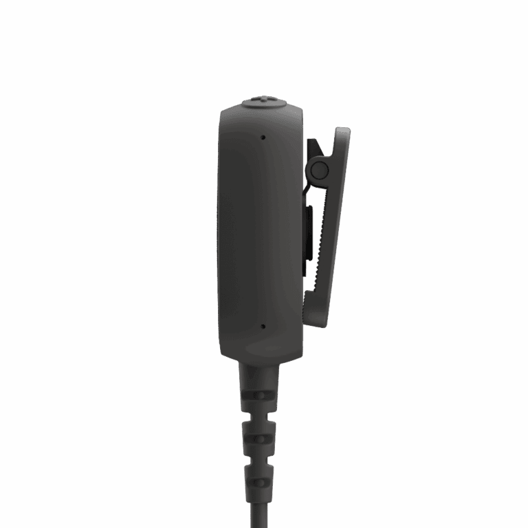 Side view of the Relay Remote Speaker Mic
