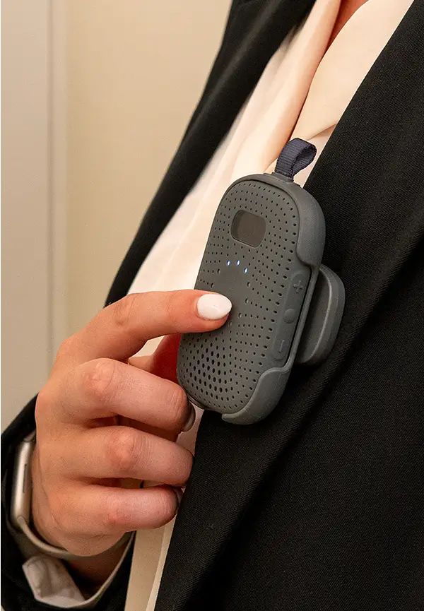 Relay devices enabling real-time team communication and safety coordination in hospitality environments